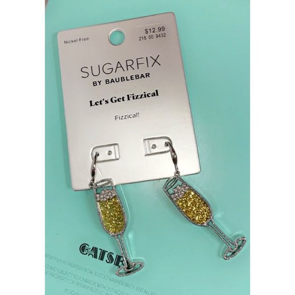 BaubleBar Jewelry Nwt Lets Get Fizzled Sugarfix X Bauble Bar Drop